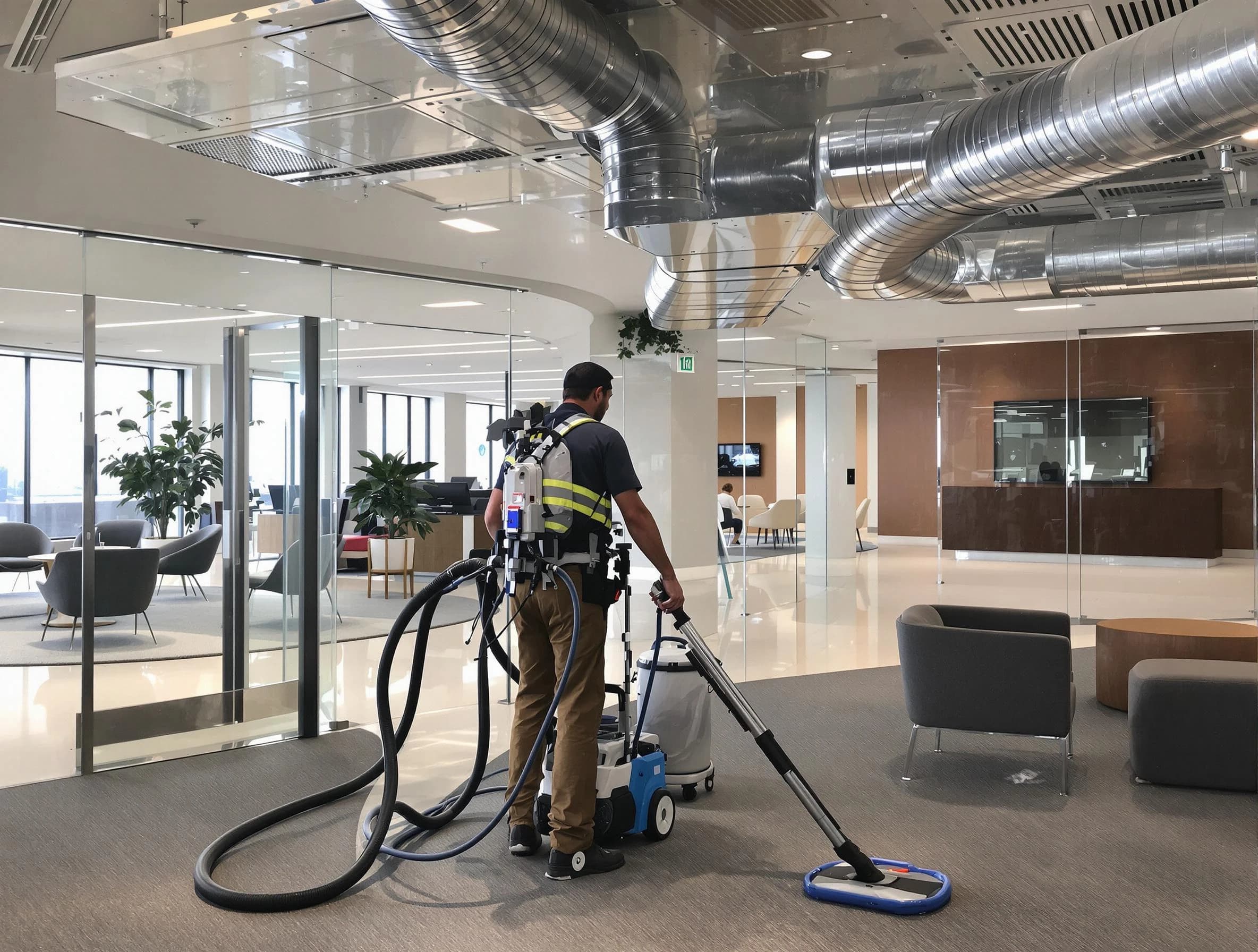 Commercial duct cleaning service by Nolensville Air Duct Cleaning in Nolensville