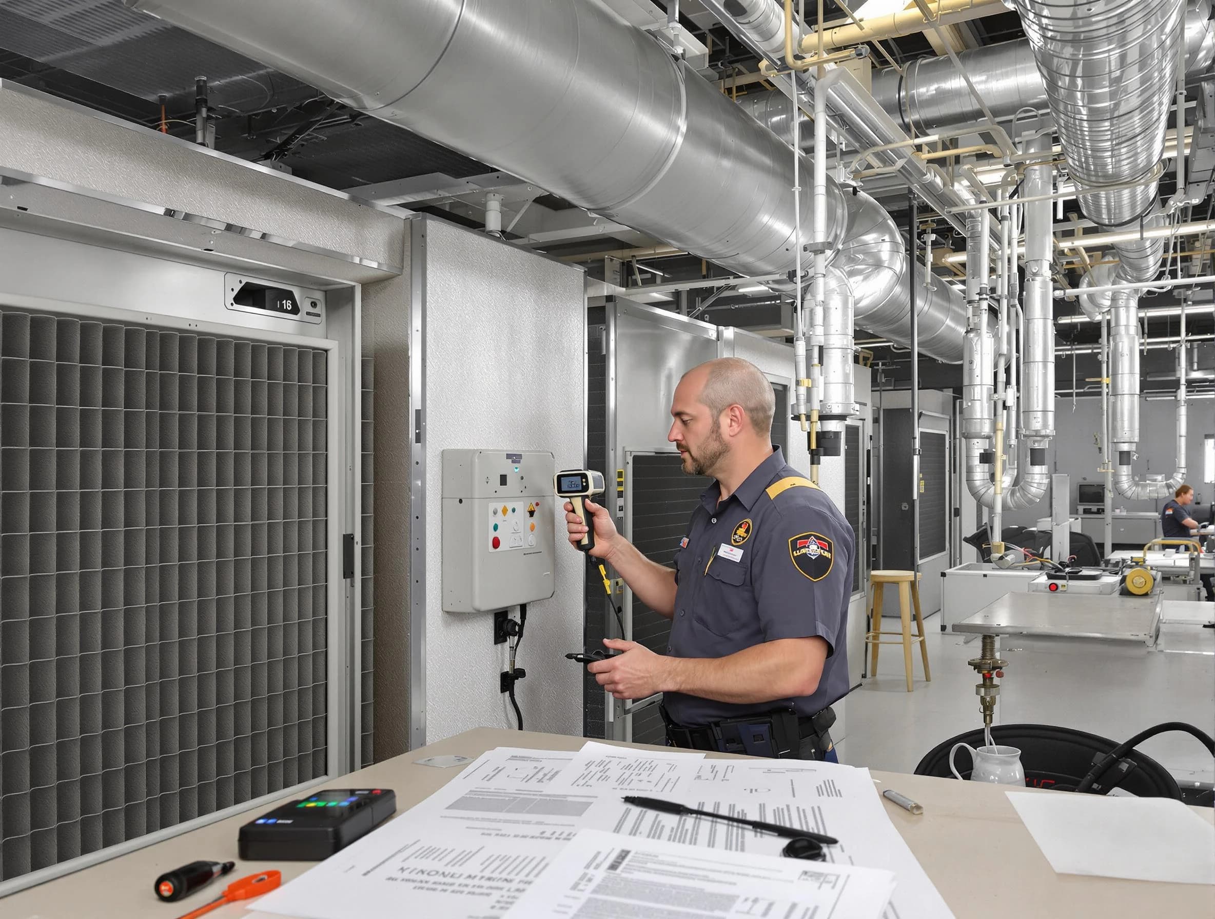 Professional filter system inspection by Nolensville Air Duct Cleaning in Nolensville