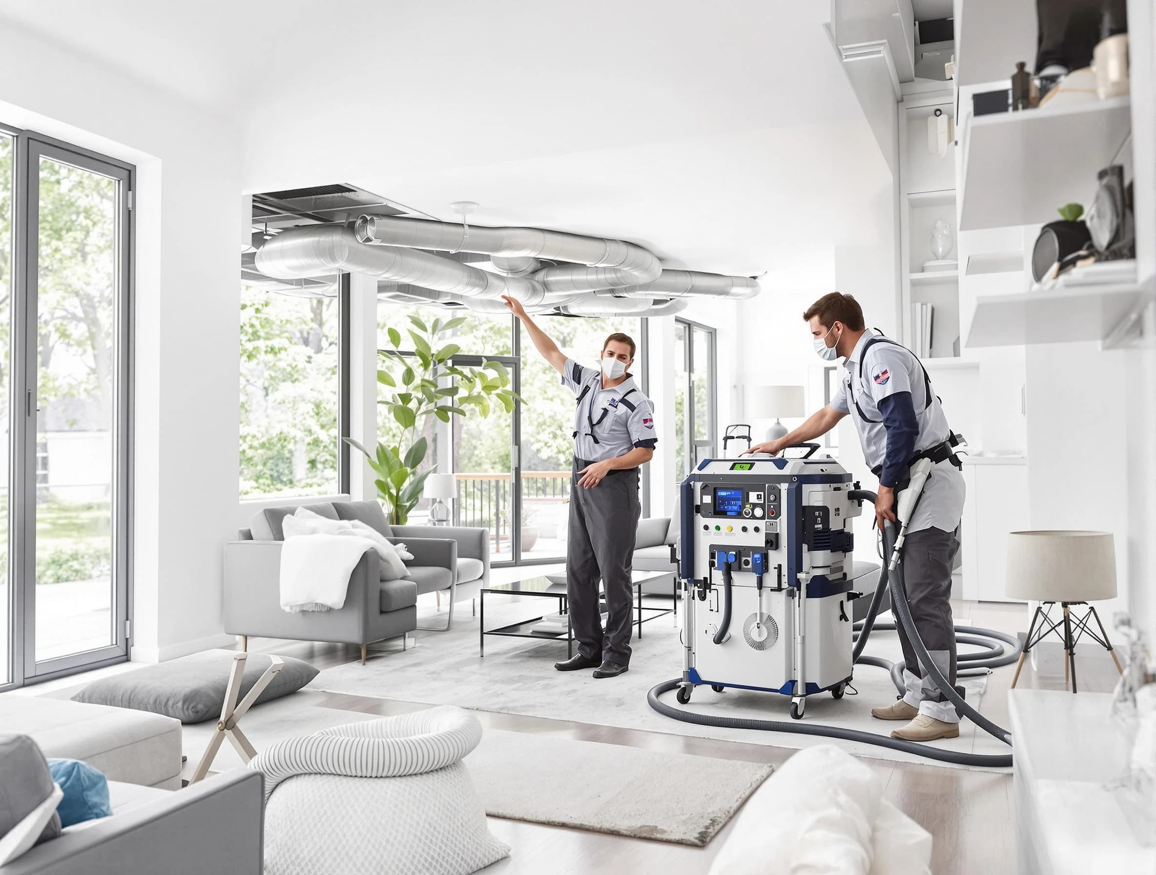 Nolensville Air Duct Cleaning professional conducting pure air duct cleaning with state-of-the-art equipment in Nolensville