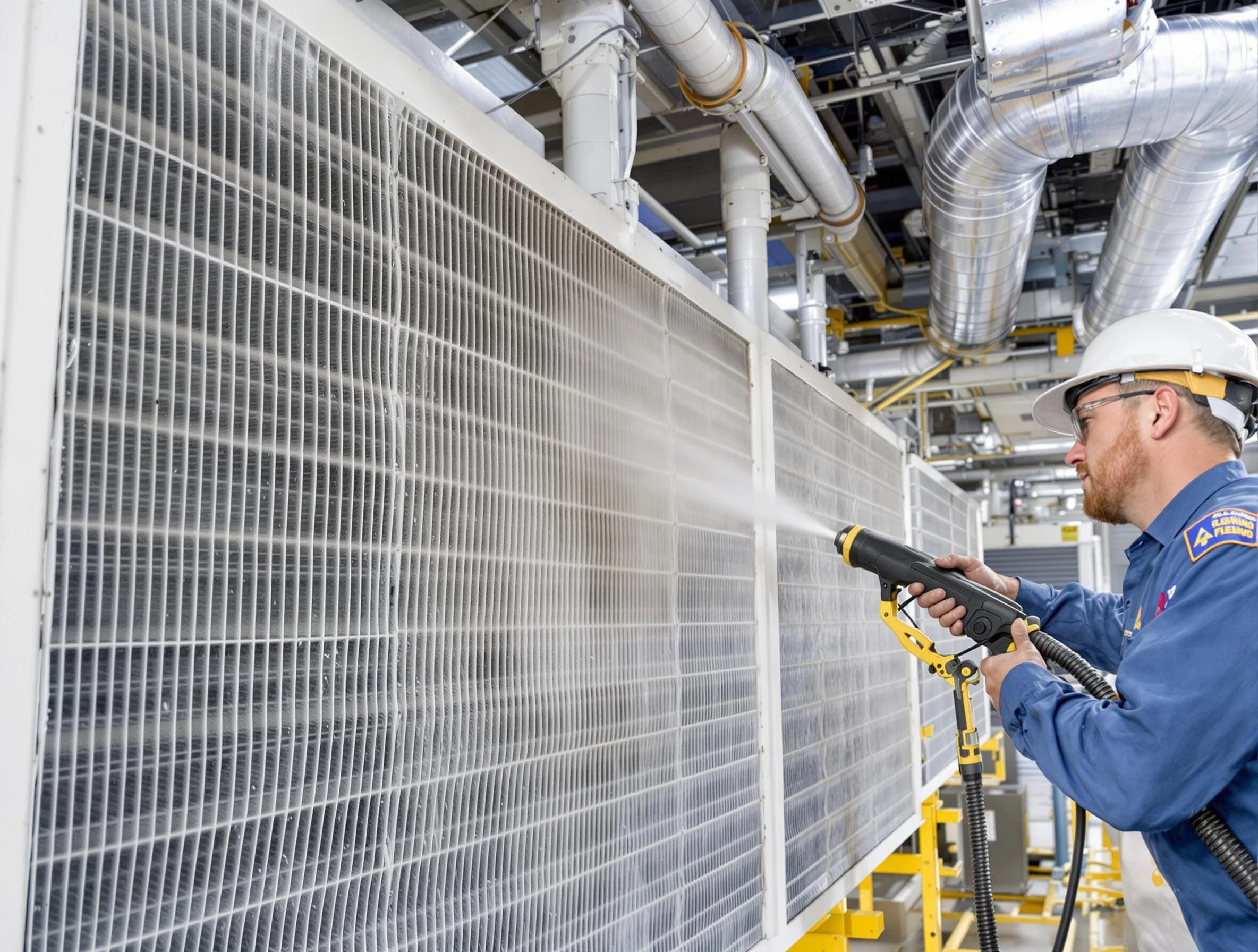 Professional commercial coil cleaning by Nolensville Air Duct Cleaning in Nolensville