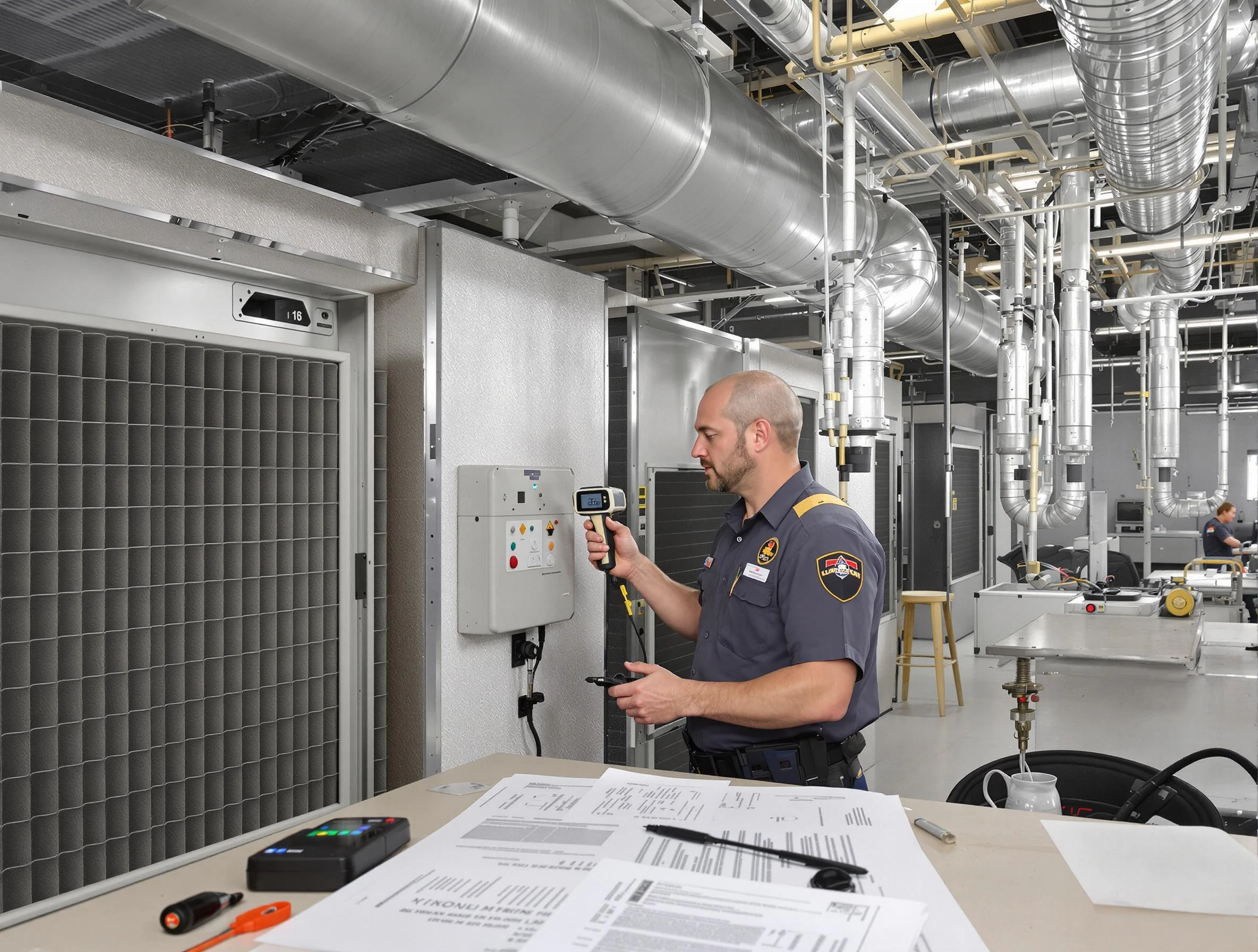 Professional filter system inspection by Nolensville Air Duct Cleaning in Nolensville