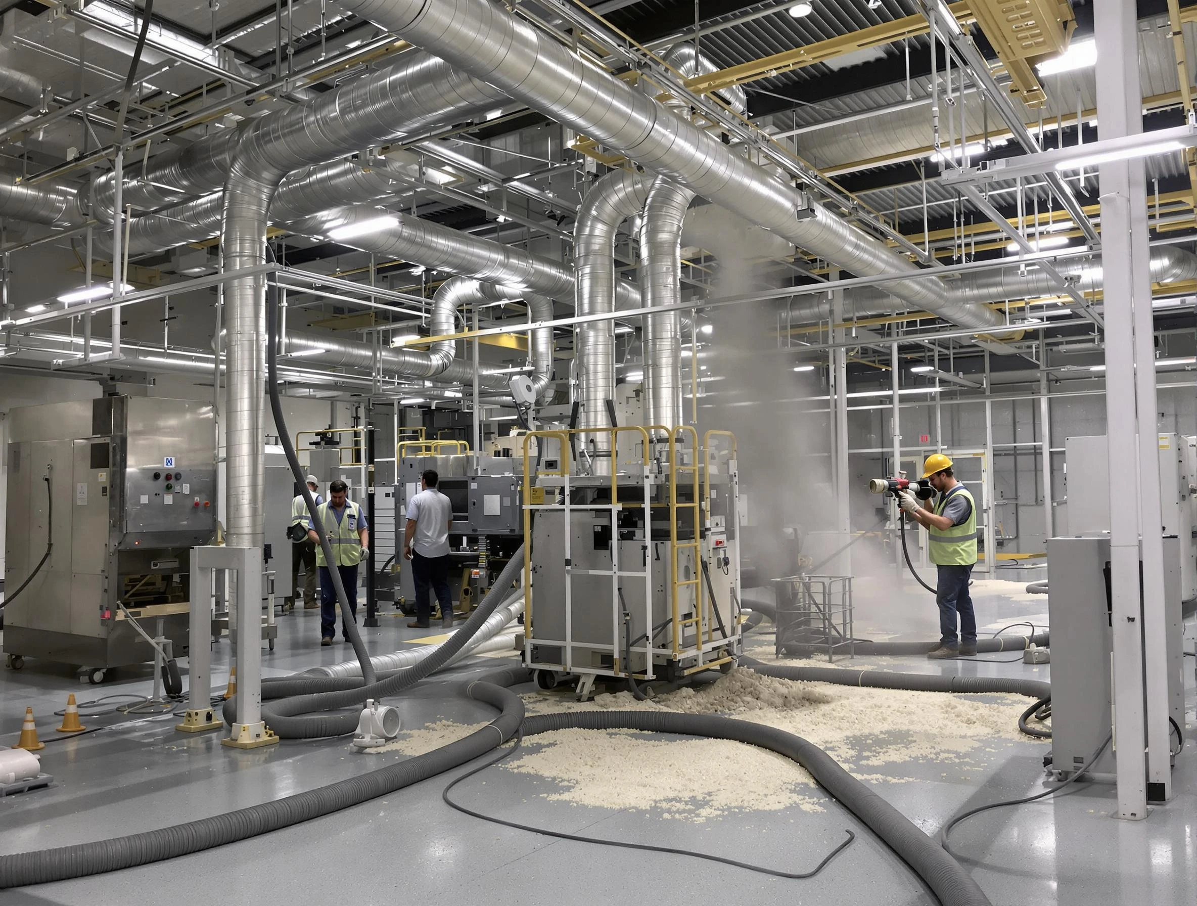 Heavy-duty industrial duct cleaning by Nolensville Air Duct Cleaning in Nolensville