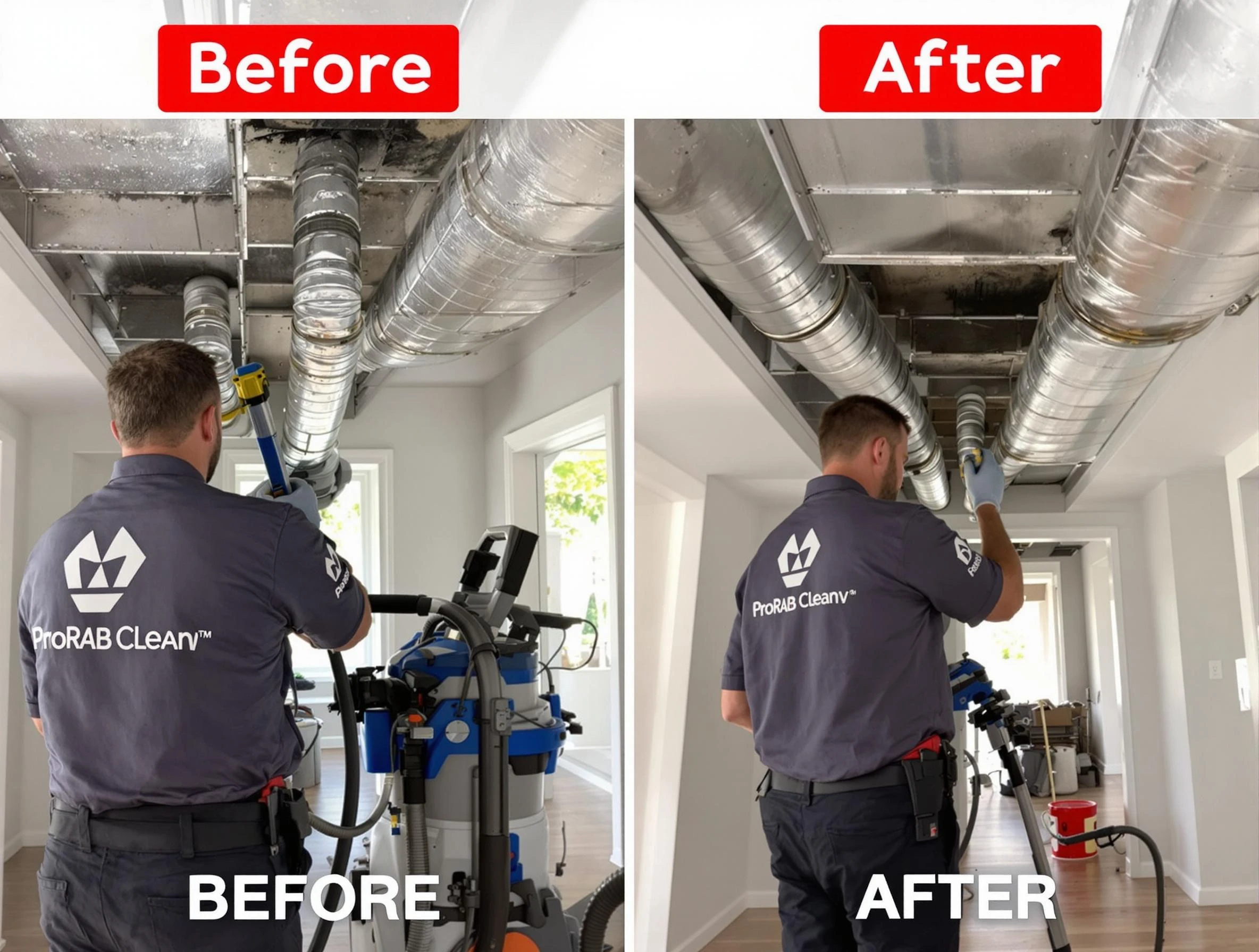Nolensville Air Duct Cleaning expert performing thorough residential duct cleaning in a Nolensville home